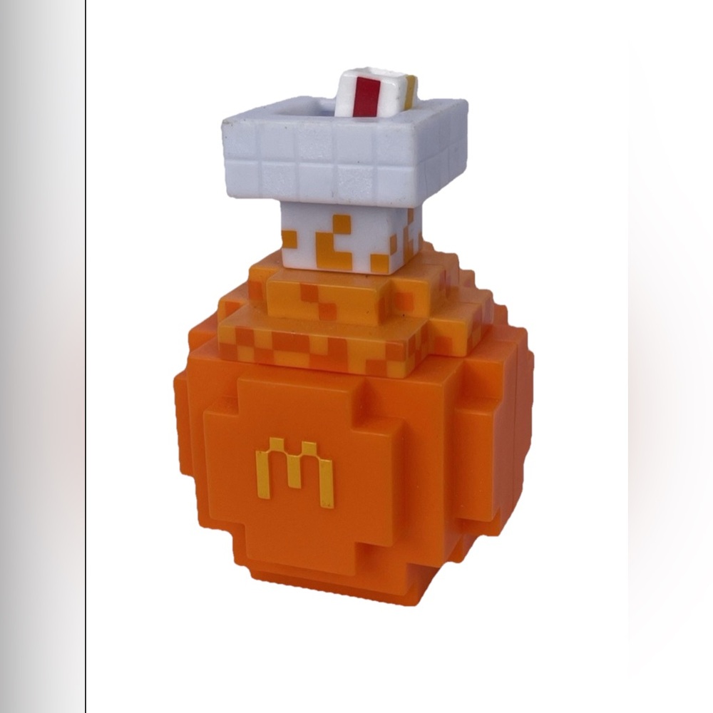 McDonald’s A Minecraft Movie Soda Potion Adult Happy Meal Collectible Toy (NWOT)